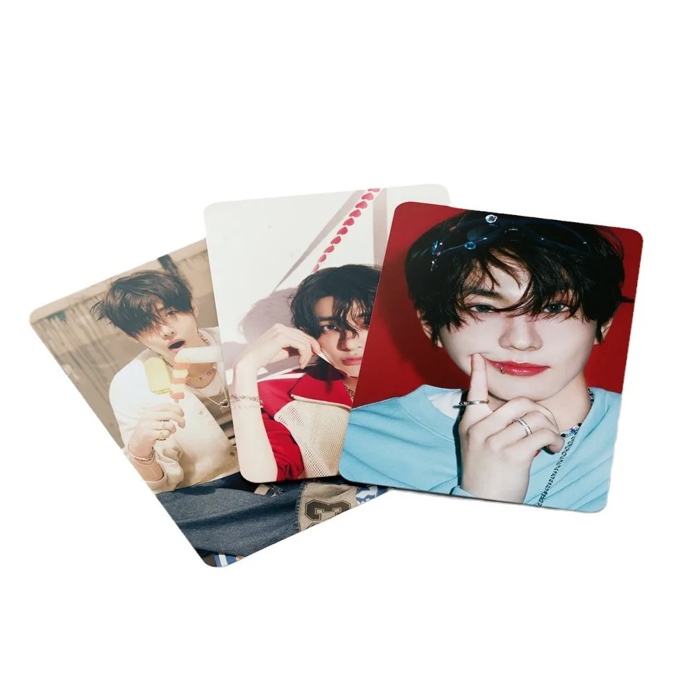 Kpop Boys Idol Album Lomo Card Photocards, dupla face impressos cartões postais, coleção de fãs, alta qualidade, novo, ROMANCE: UNTOLD, 55pcs