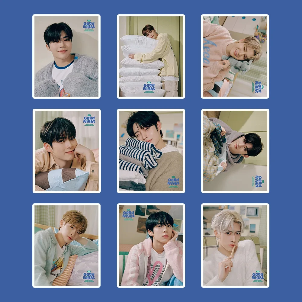 Kpop Idol ZB1 New Album Good Night Series Decoration Scrapbook Phone Laptop Sticker Ricky ZHANGHAO KIMTAERAE Sticker Fans Gift