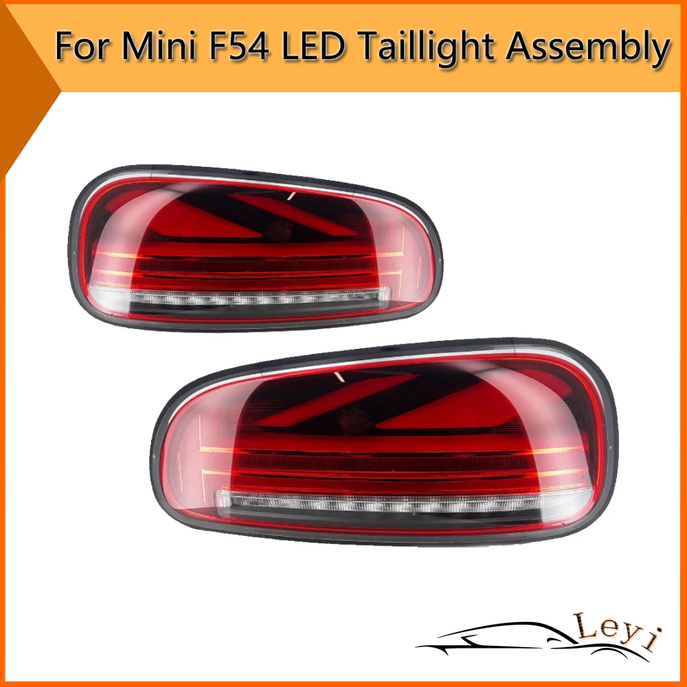 Rear Lamps For Mini Cooper Clubman F54 Refit LED Tail Lights Steering Braking Position Rear Fog Reversing Parking Plug And Play