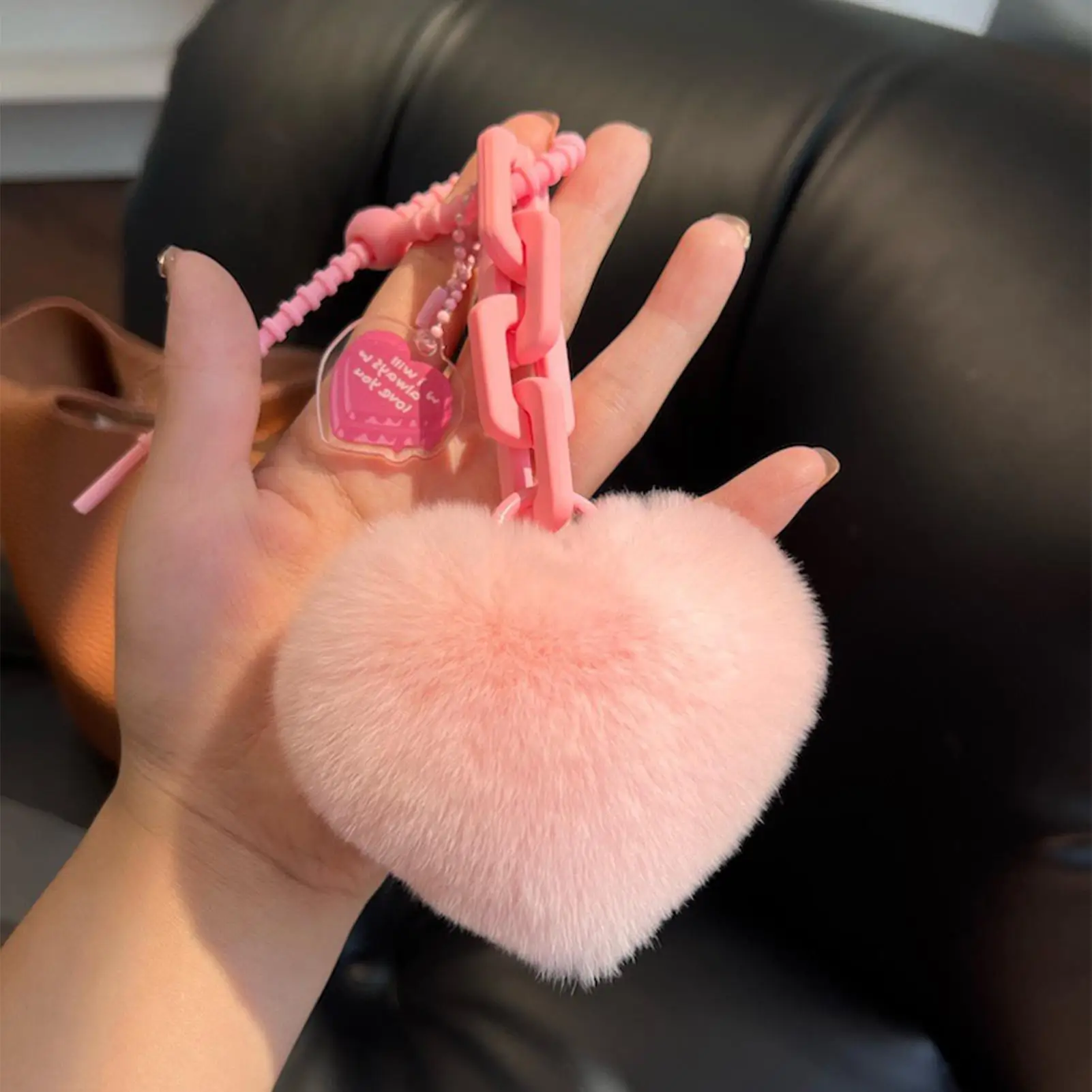 Llaveros de peluche, bolso, llavero, bolso, llavero, accesorio, bolso, colgante para adolescentes, jóvenes, niñas, mujeres, niños, amigos