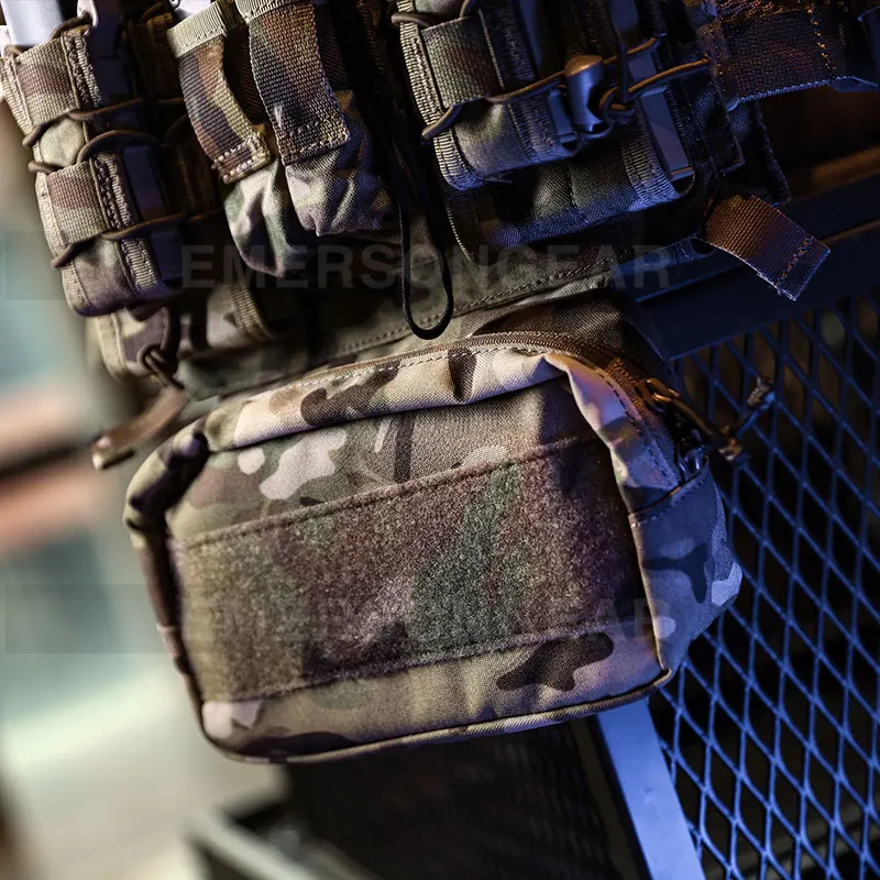 Imagem -02 - Emersongear-tactical Molle Pouch Molle Edc Bolsa Utility Pouch Multi-function Ferramenta Bolsas Nylon Em9060 Acessório