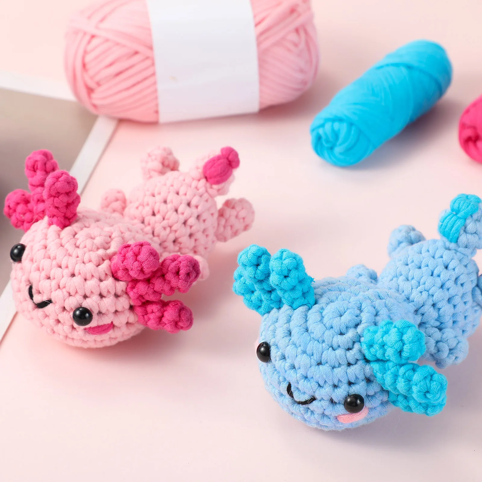 DIY Crochet Kit For Beginners Animals Kit Comes With Step-by-Step Instructions High Quality Knit Plush Doll Accessories Handmade