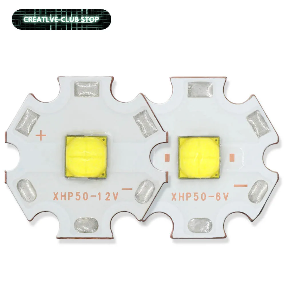 

XHP70 LED Chip Lamp Beads Epileds High Power 7070 20W DC6V 12V Replace Original XHP70.2 Flashlight Headlight Searchlight