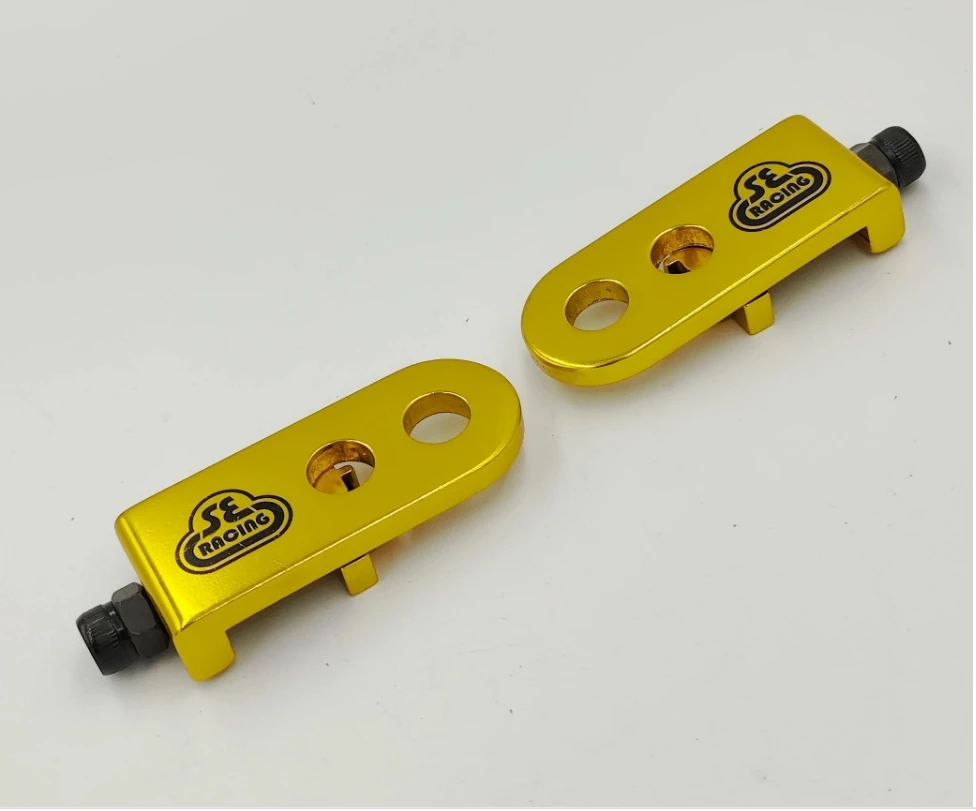 SE RACING Lock kit BMX Chain Tensioner Adjuster Pair Alloy 3/8" 10mm Axles Bikes - view 2