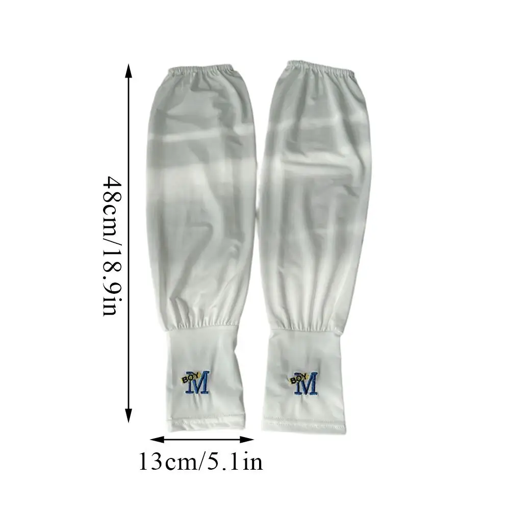 Cycling Arm Warmer Ice Silk Sunscreen Protection Sleeves Arm Covers Arm Sleeves Sun Protection Cuffs Men Outdoor Sports