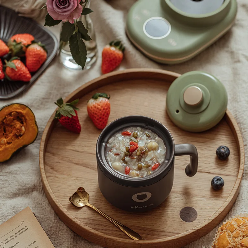 มัลติฟังก์ชั่ไฟฟ้าหม้อสุขภาพ Bird 'S Nest เซรามิคหม้อตุ๋นสมาร์ทไฟฟ้าทรายถ้วยสุขภาพซุปโจ๊ก