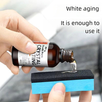Automobile plastic refurbishing agent, quick repair, blackening and anti-oxidation for aging and whitening of bumpers, universal