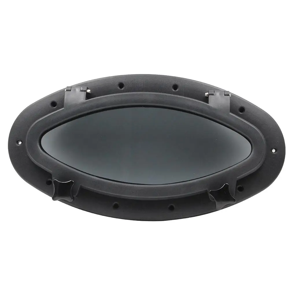 

Synthetic Plastic Boat Glass Holder Oval Porthole Mirror Marine Cabin Accessories for Rubber Boat