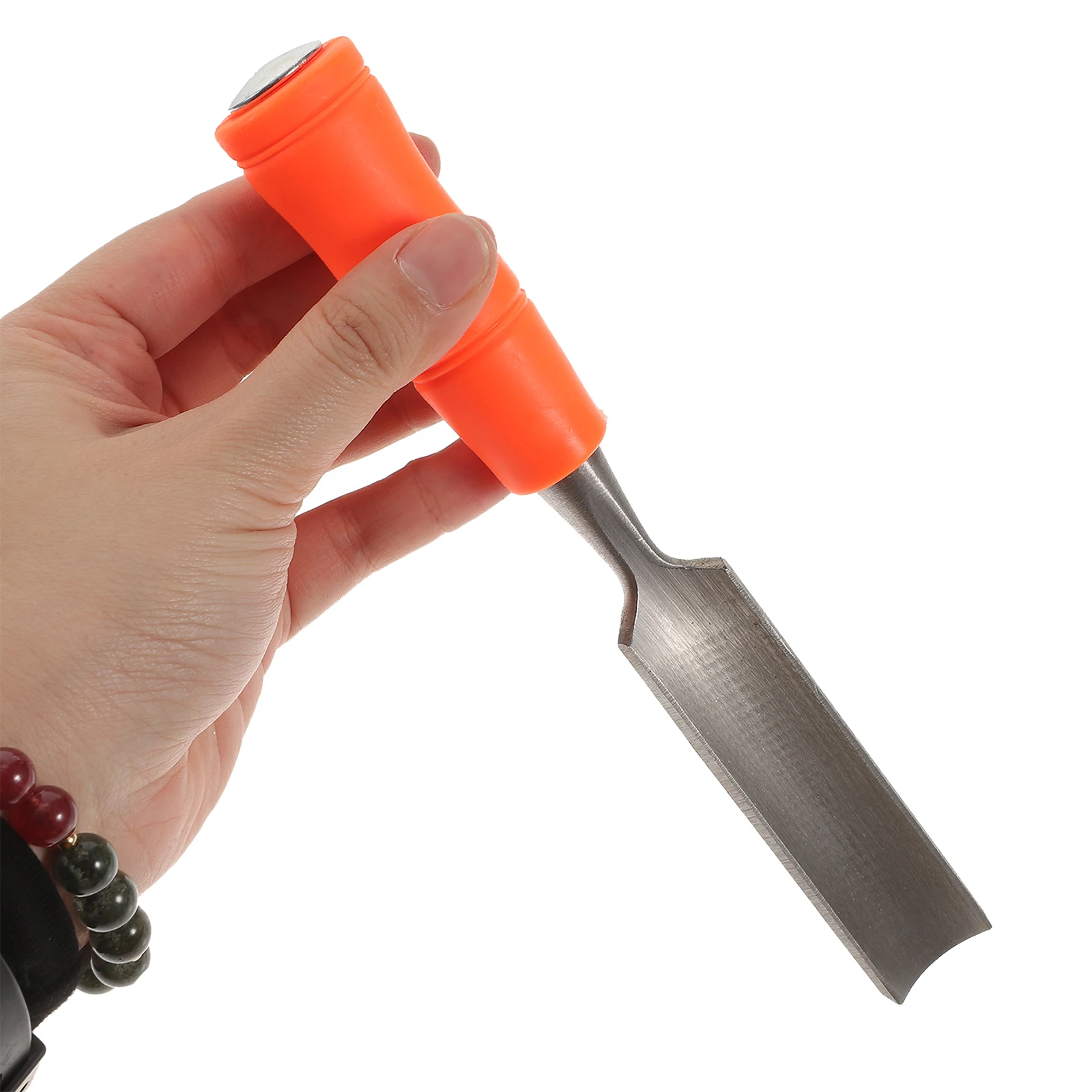 

4Pcs Wood Carving Chisel Set Sharp Steel Blades Ergonomic Wood Handles Starter Tools for Woodworkers Artists Carvers