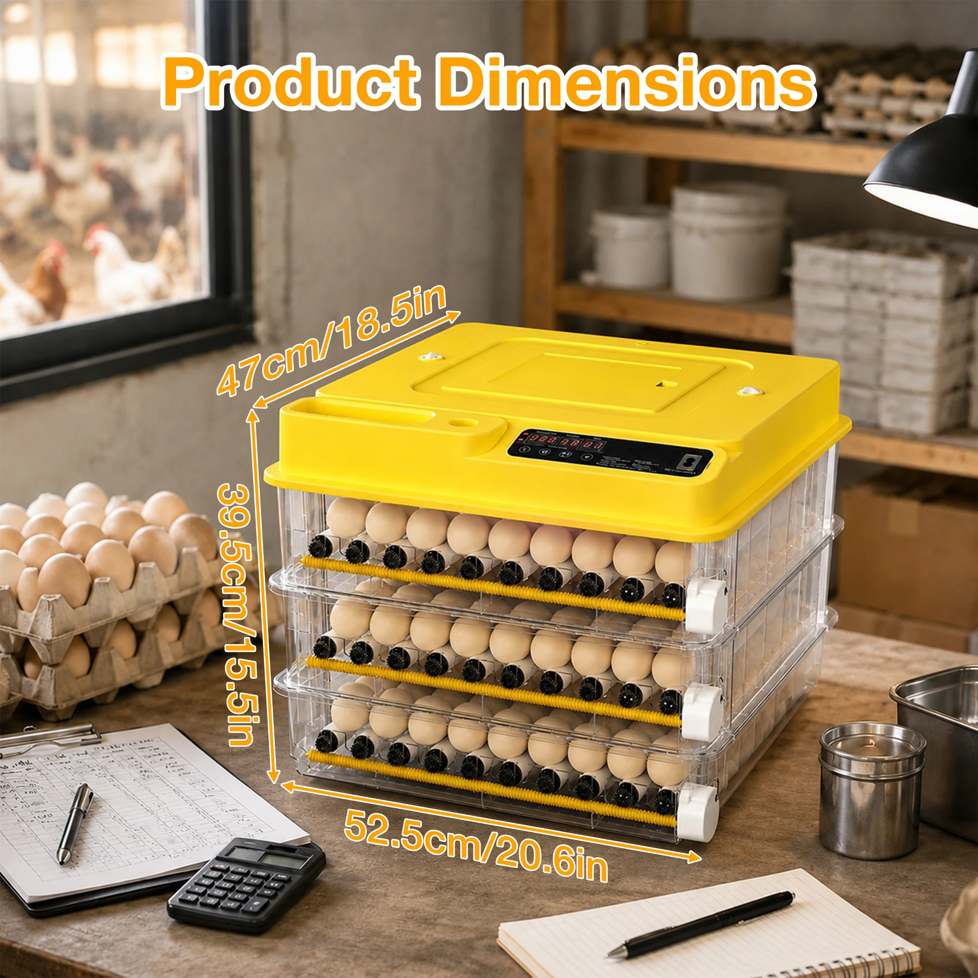 Automatic 3 Tier Egg Incubator - Quail Egg Incubator ulasan dan harga