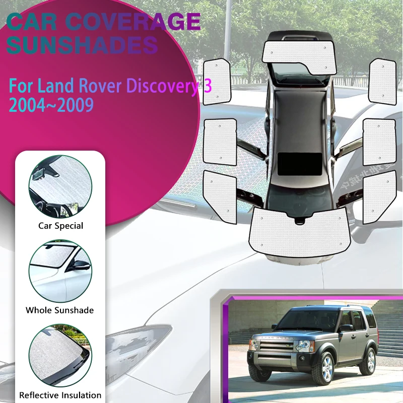 

Автомобильные солнцезащитные очки для Land Rover Discovery 3 L319 LR3 2004 ~ 2010, солнцезащитные очки, солнцезащитные очки, автомобильные аксессуары 2009