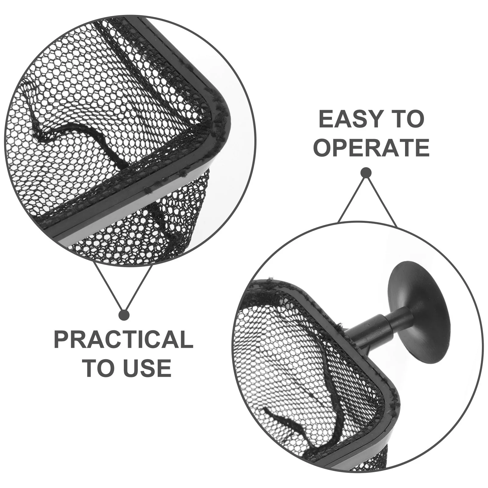 

2Pcs Telescopic Fishing Net Lightweight Portable Reusable Mesh for Carp Trout Guppies Shrimp Removal Beginner Friendly Long