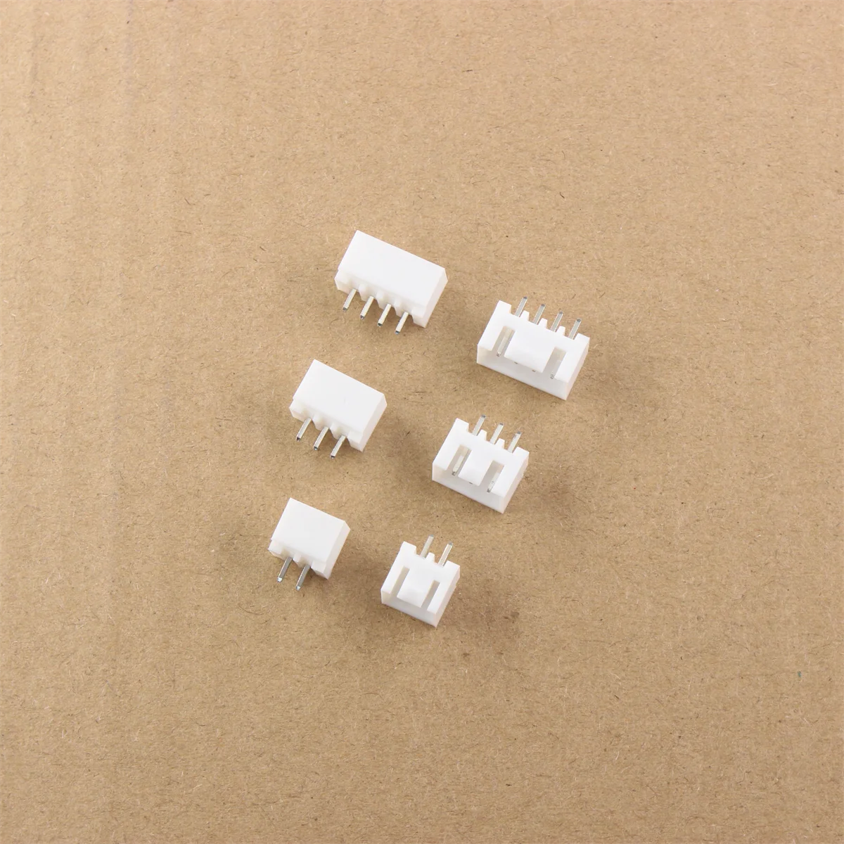 50PCS/100PCS Connector XH2.54mm 2P 3P 4P 5P 6P 7P 8Pin  Straight needle Straight PIN