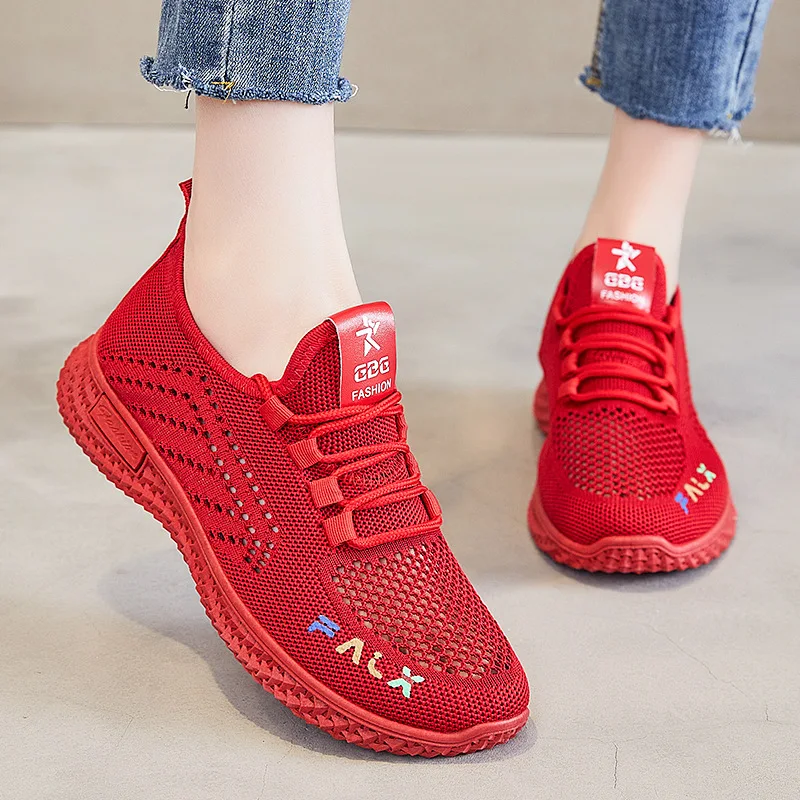 Women's Korean Casual Shoes, Fashion Sneakers, Stall Shoes, 2022