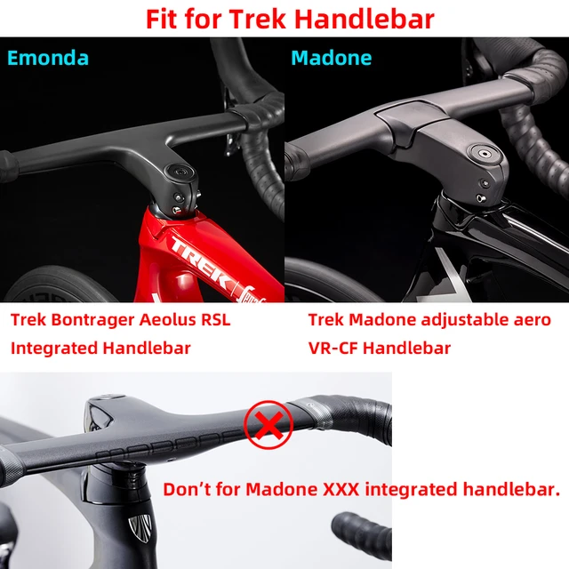 Trek madone調整可能aero VR-CF emonda bontrager aeolus rsl統合ハンドルバー、Garmin  woohbryronステージGoproコンボマウント - AliExpress 18