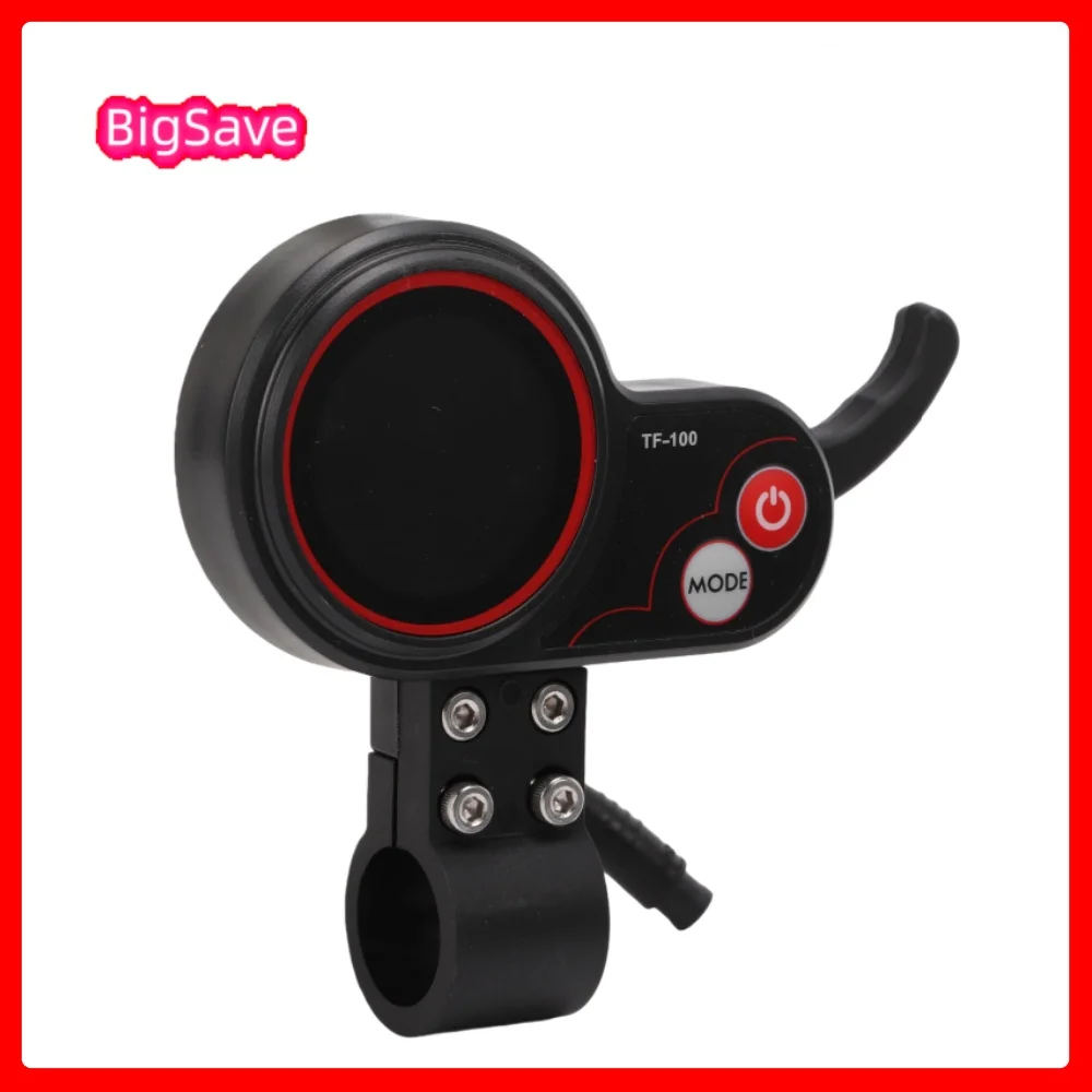 

Portable 48V Electric Scooter Display Panel 48V TF‑100 Display 6 Pin Communication Instrument for M4 Electric Scooter Controller