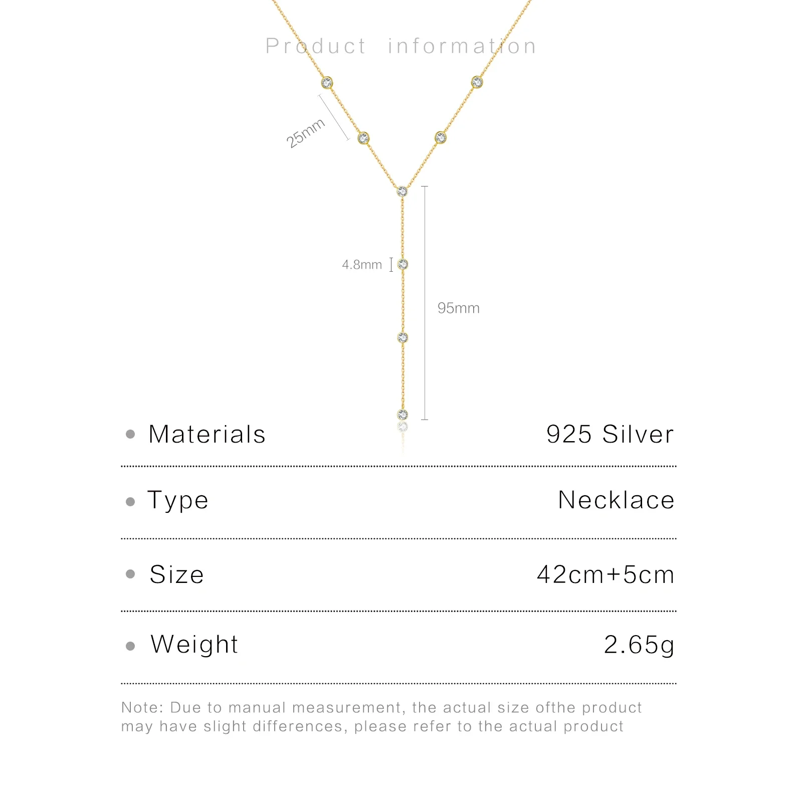 ANDYWEN 925 Sterling Silver Gold CZ Zircon Charm Long Chain Choker Necklace 2023 Luxury Fine Jewelry Wedding Jewels