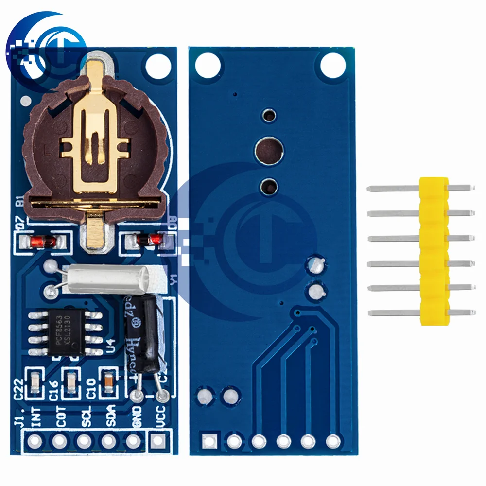 Новая плата модуля PCF8563 PCF8563T 8563 IIC часов реального времени RTC хорошо, чем DS3231 AT24C32 3,3 В