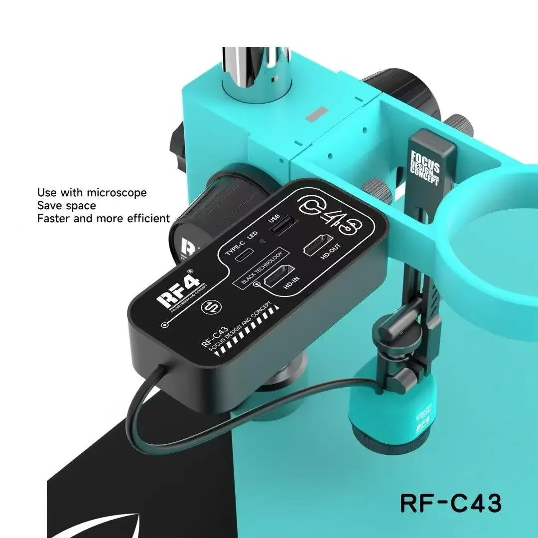 

Лидер продаж RF4 RF-C43 инструменты для ремонта печатных плат мобильного телефона независимая тепловизионная камера, совместимая с различным микроскопом, тепловизионная камера