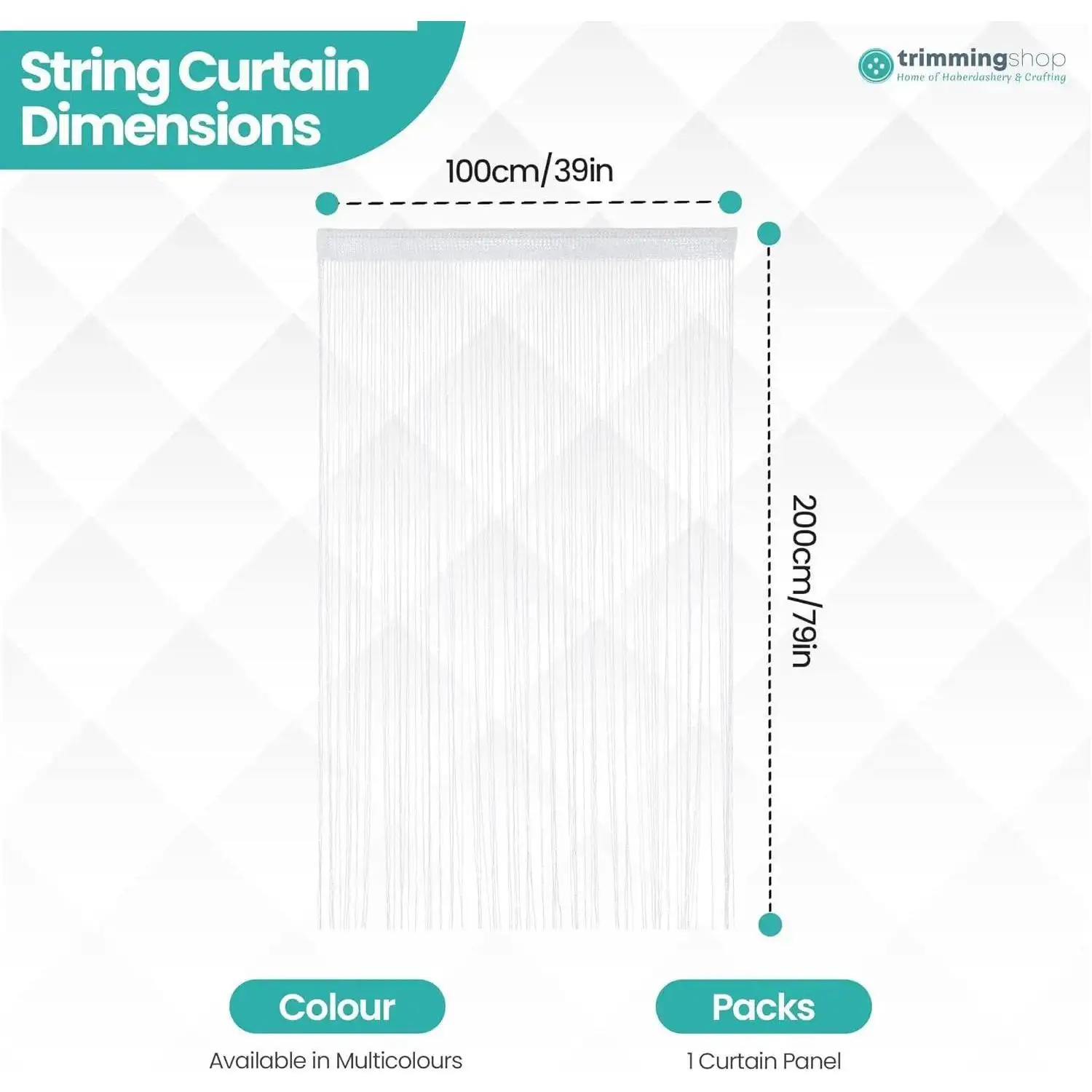 1pcs Trimming Shop String Curtains Glitter Fringe Panel Fly Screen Doorway Curtain Closet Window Doors Sheer Room Divider Tassel