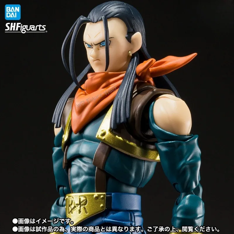

【In Stock】Bandai Limited Edition Dragon Ball GT S.H.Figuarts Super No. 17 Action Toy Figures Genuine Original Model Gift