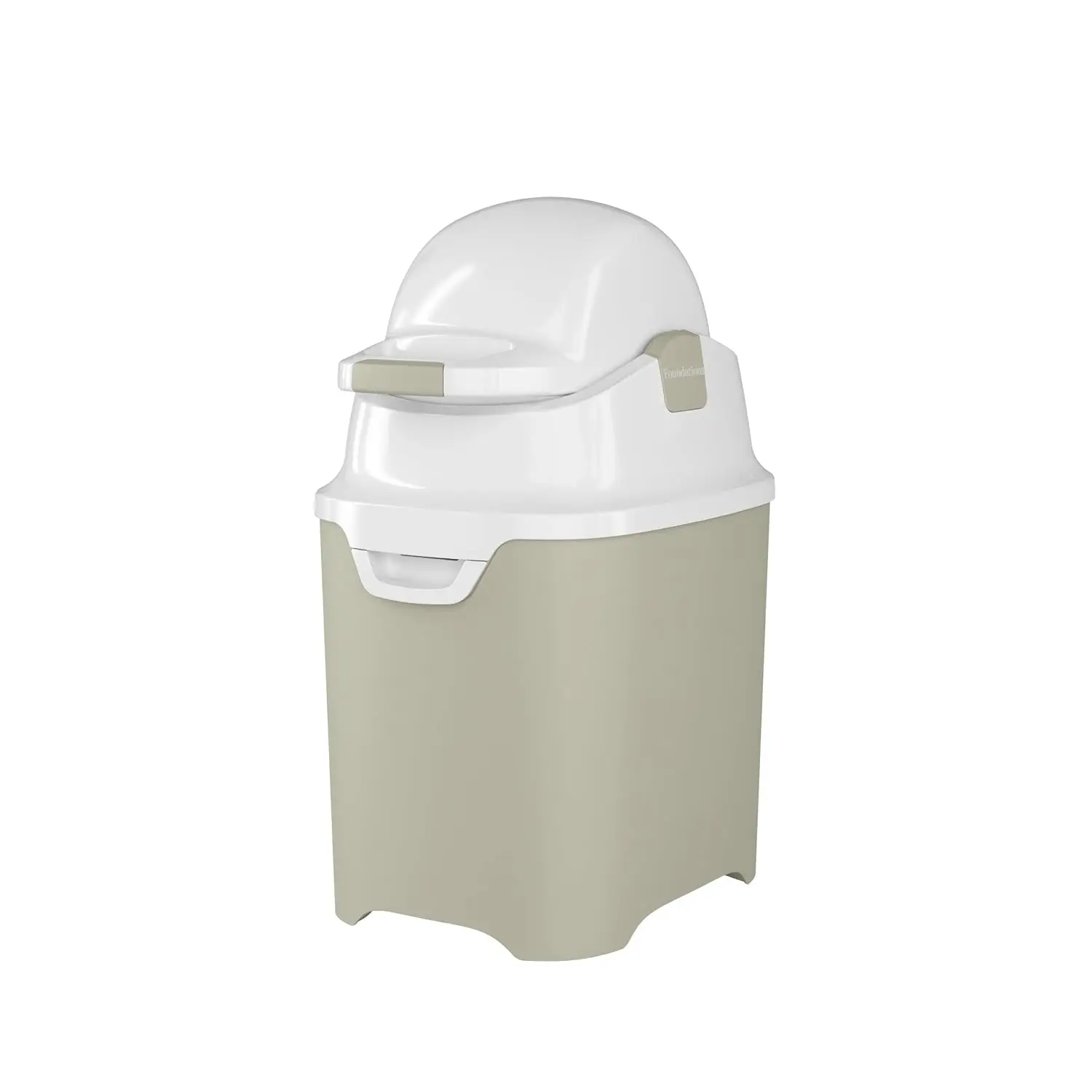 

Airtight Diaper Pail with Large Capacity, Holds 30 Diapers, Odorless Disposal, Durable Design - Sand Color