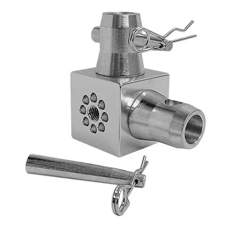 【Popular】Multi Junction Cube Clamp Universal Display Accessory Truss 90 Degree Fixed Coupler With Half Cones For F34 F24