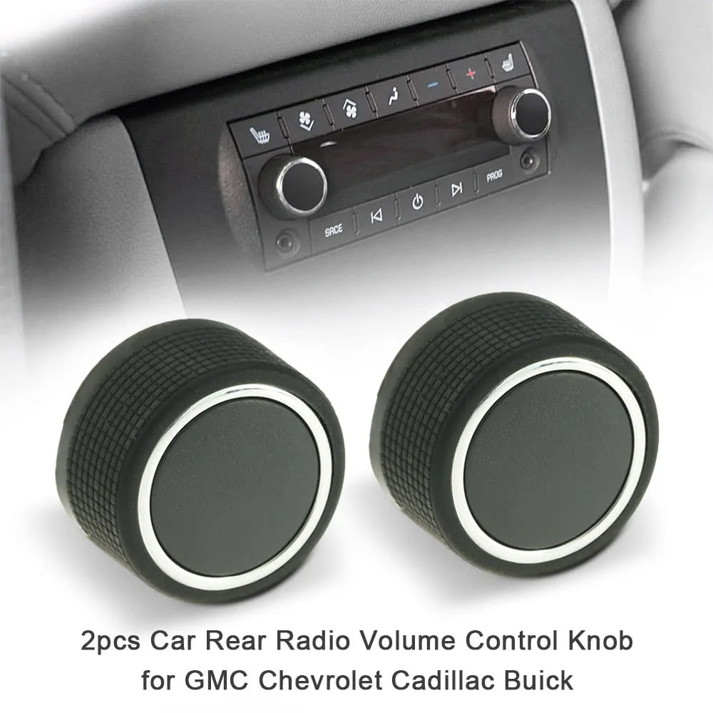 Adecuado para Chevrolet perilla de Control de Audio de volumen de coche perilla de aire acondicionado perilla de botón OE: 22912547