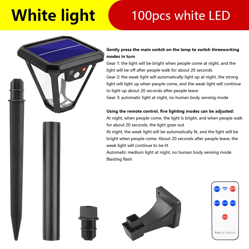 LED Solar Lampe Im Freien Wasserdichte PIR Motion Sensor Solar Rampenlicht Landschaft Rasen Lampe Wand Licht Für Terrasse Pfad Garten Decor