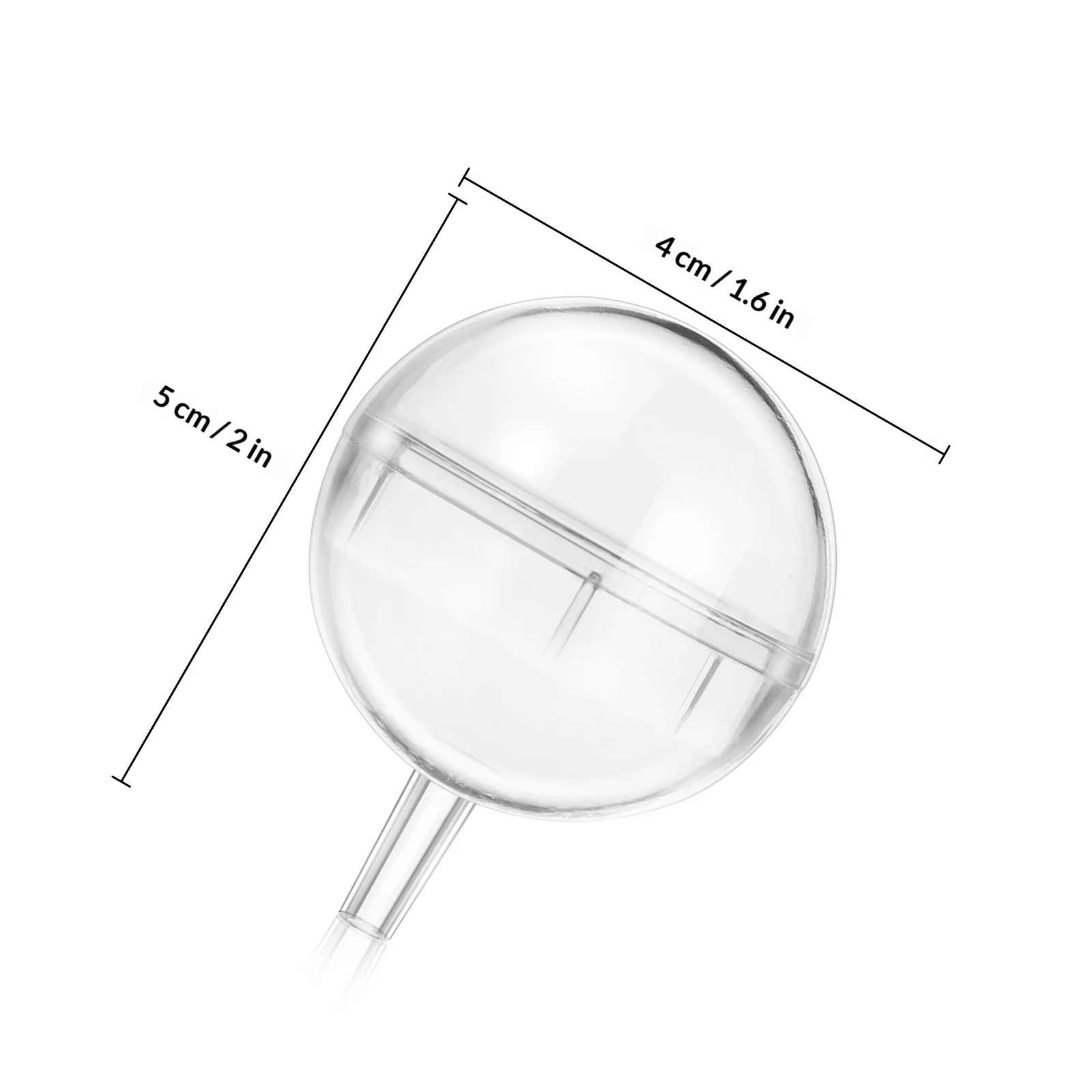 100 Pezzi Porta Cioccolatini Trasparenti in Acrilico, Contenitori per Caramelle con Superficie Liscia, Accessori per Bouquet Floreali Fai-da-Te, Matrimoni e Feste