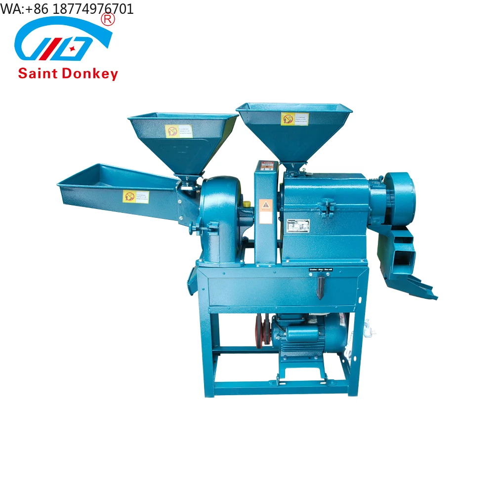 

Лидер продаж: компактная автоматическая рисовая мельница на 1 тонну, простая в уходе