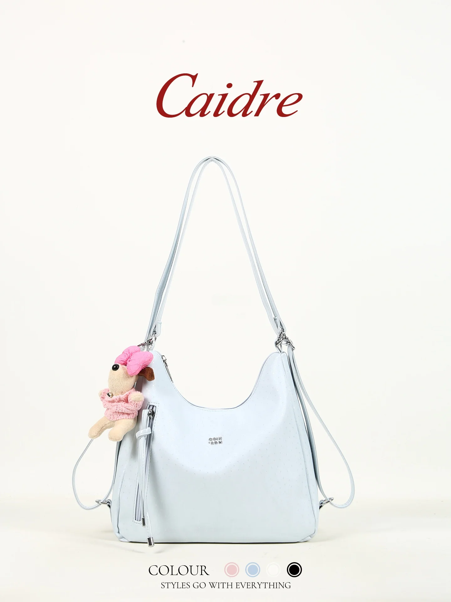 

Caidre Cute Tote Bag Women's Birthday Gift Student Commuter Single Shoulder Underarm Bag Large Capacity Slant Crossbody Bag