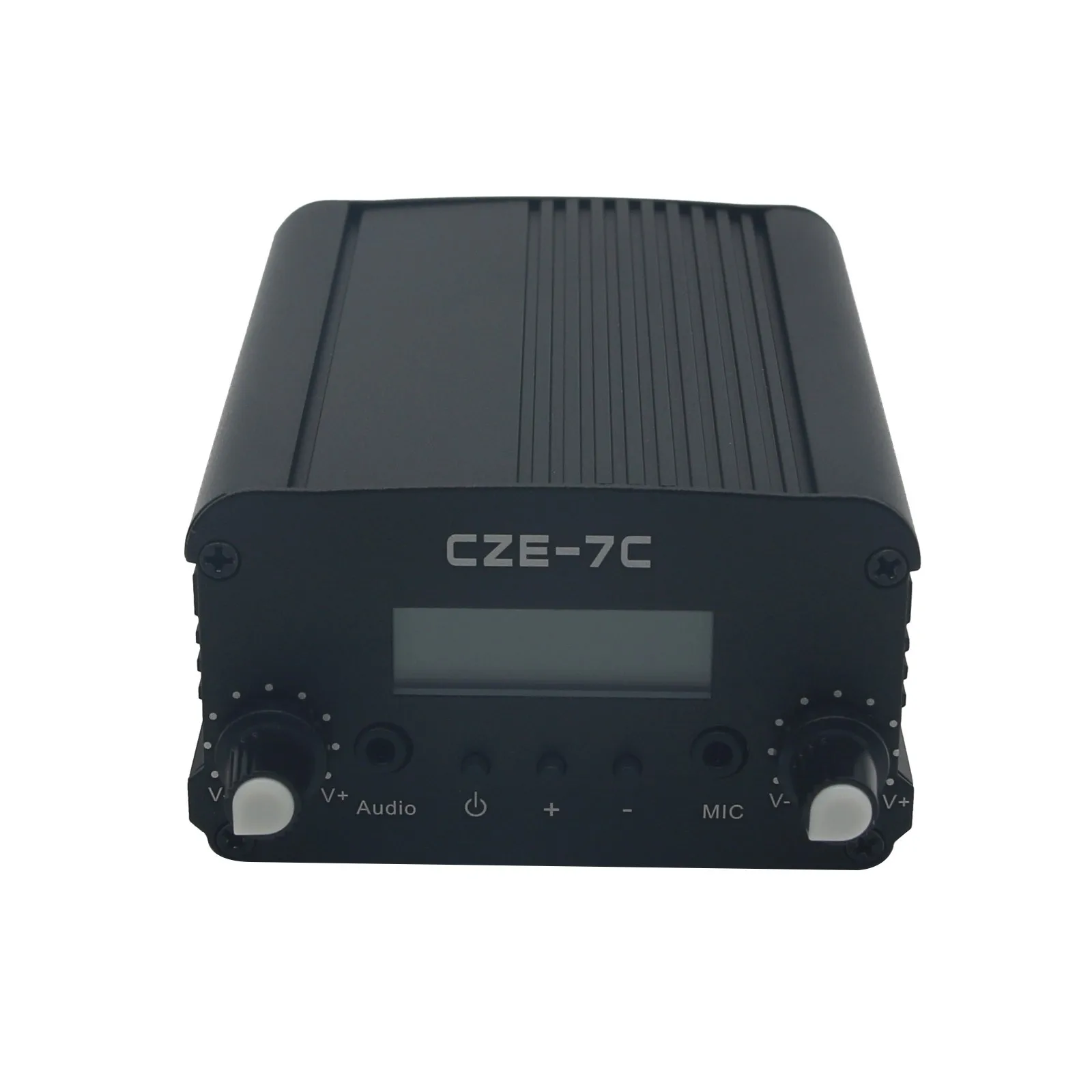 CZE-7C Trasmettitore di modulazione di frequenza stereo Regolazione 1W/7W Emettitore radio combinato con antenna