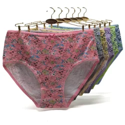 Women Panties Cotton Underwear Plus Size Briefs Female Knickers Lady Lingerie Girl intimate Underpants 3 Pieces/lot