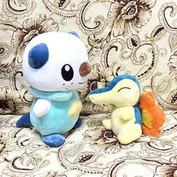 오리지널 포켓몬 Oshawott Cyndaquil 플러시 장난감 인형 인형 Kawii Kid Gift