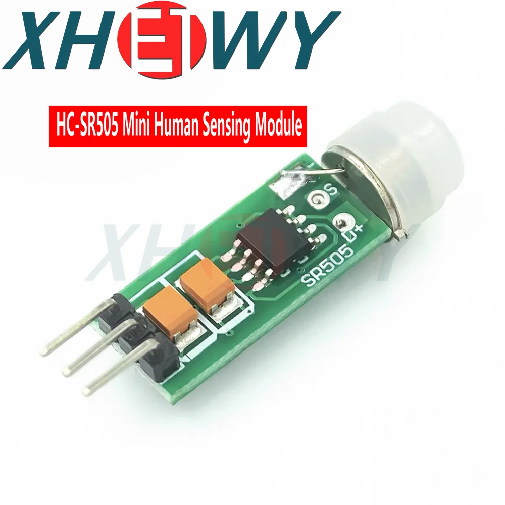 Sensor infravermelho humano sensor módulo eletrônico, sonda piroelétrica, interruptor de indução, HC-SR501, SR505, SR602, SR312