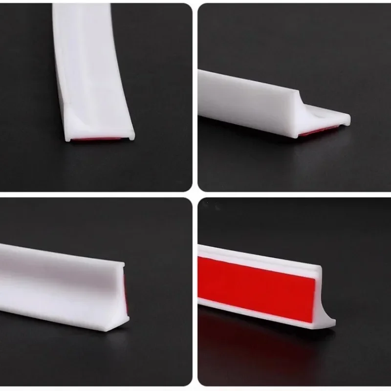 Кухонная водоудерживающая полоса, силиконовый самоклеящийся дверной уплотнитель, удерживающая полоса, разделительная загородка для душа, аксессуар для ванной комнаты