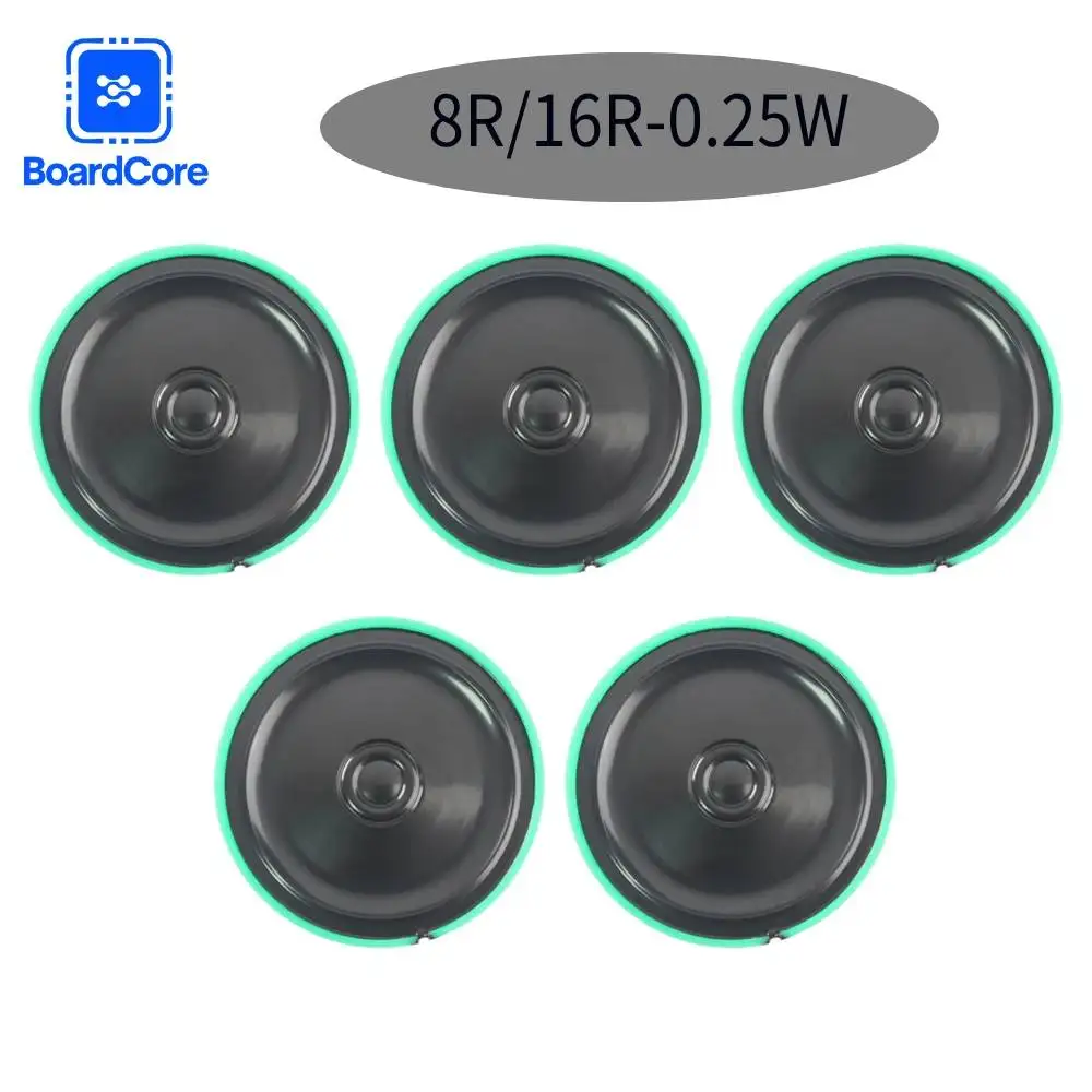 5Pcs 0.25W Loud Spe…