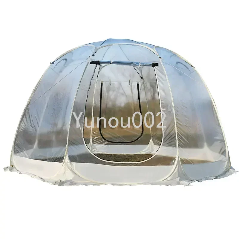 

Quick Opening Tent Transparent Star Tent Fully Transparent Folding 4-8p Portable Spherical Tent Thickening Rainproof