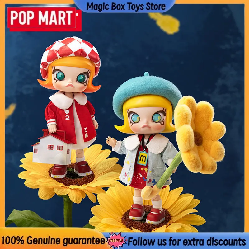 

POPMART MOLLY 20th Anniversary Series 1/8 Action Figure Blind Box Toys MOLLY Collection Model Decoration Lovely Birthday Gift