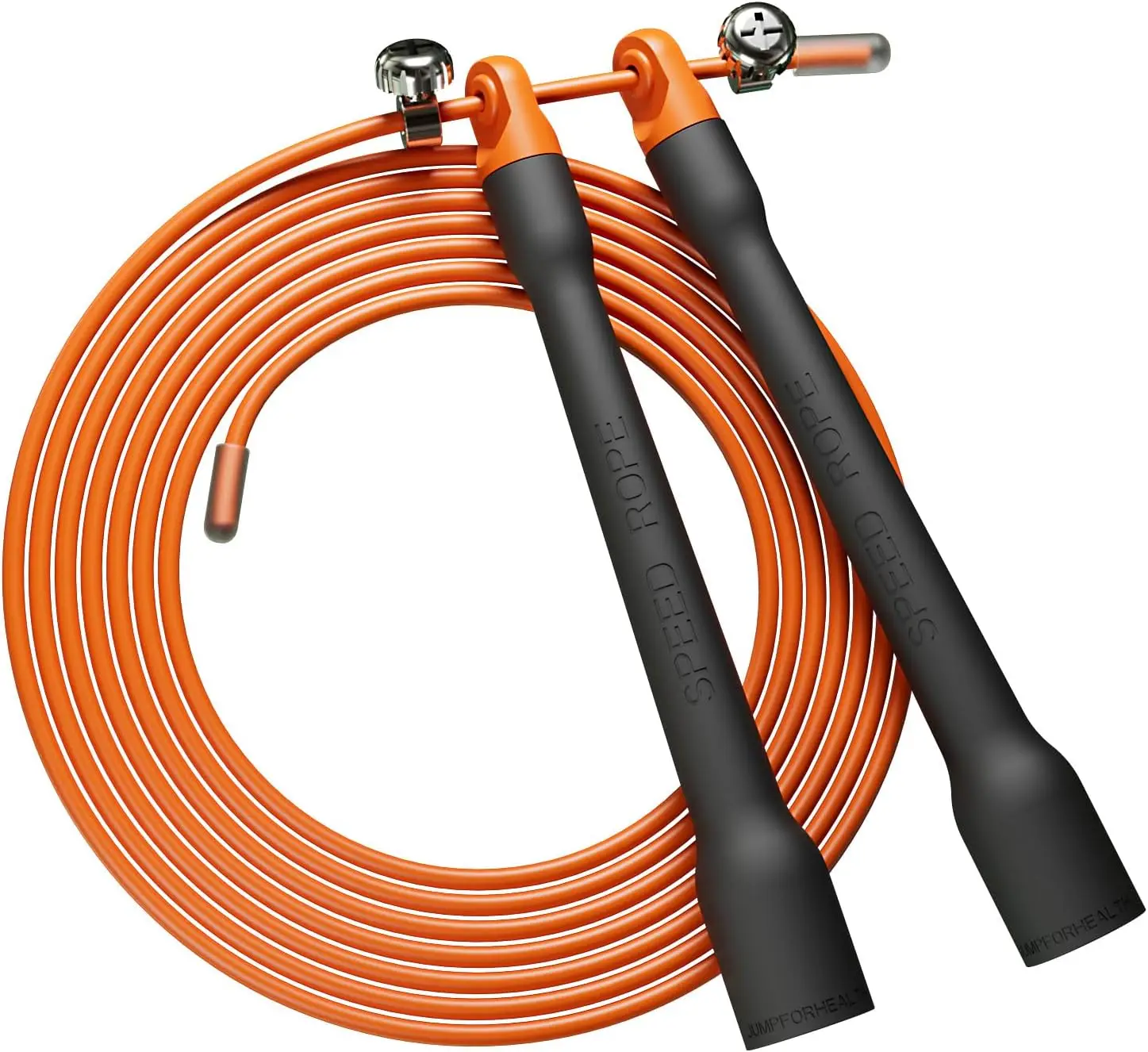 

Ultra-Light Speed Jump Rope, Ergonomic Handles, PVC Cable, Adjustable Length for Cardio, CrossFit, Boxing