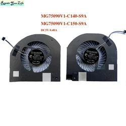 Laptop Cooling Fans for Dell Precision 7730 M7730 7740 M7740 P74F MG75090V1-C140-S9A C150 CPU GPU Fan Cooler Radiator New