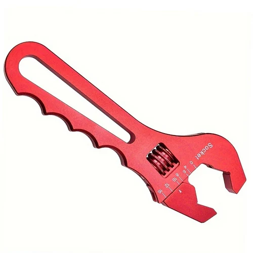 Imagen 2 del producto Llave de aluminio ajustable, herramienta de ajuste de manguera, llave de AN3-AN12