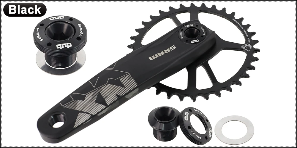 HEPPE Fahrrad Kurbel Arm Kappe DUB Kurbel Abdeckung für SRAM NX/GX/Force/XX1/AXS Kurbel DUB Kappe Kurbelgarnitur Schraube Sram Kurbel Bolzen Feststellschraube – Detail 7