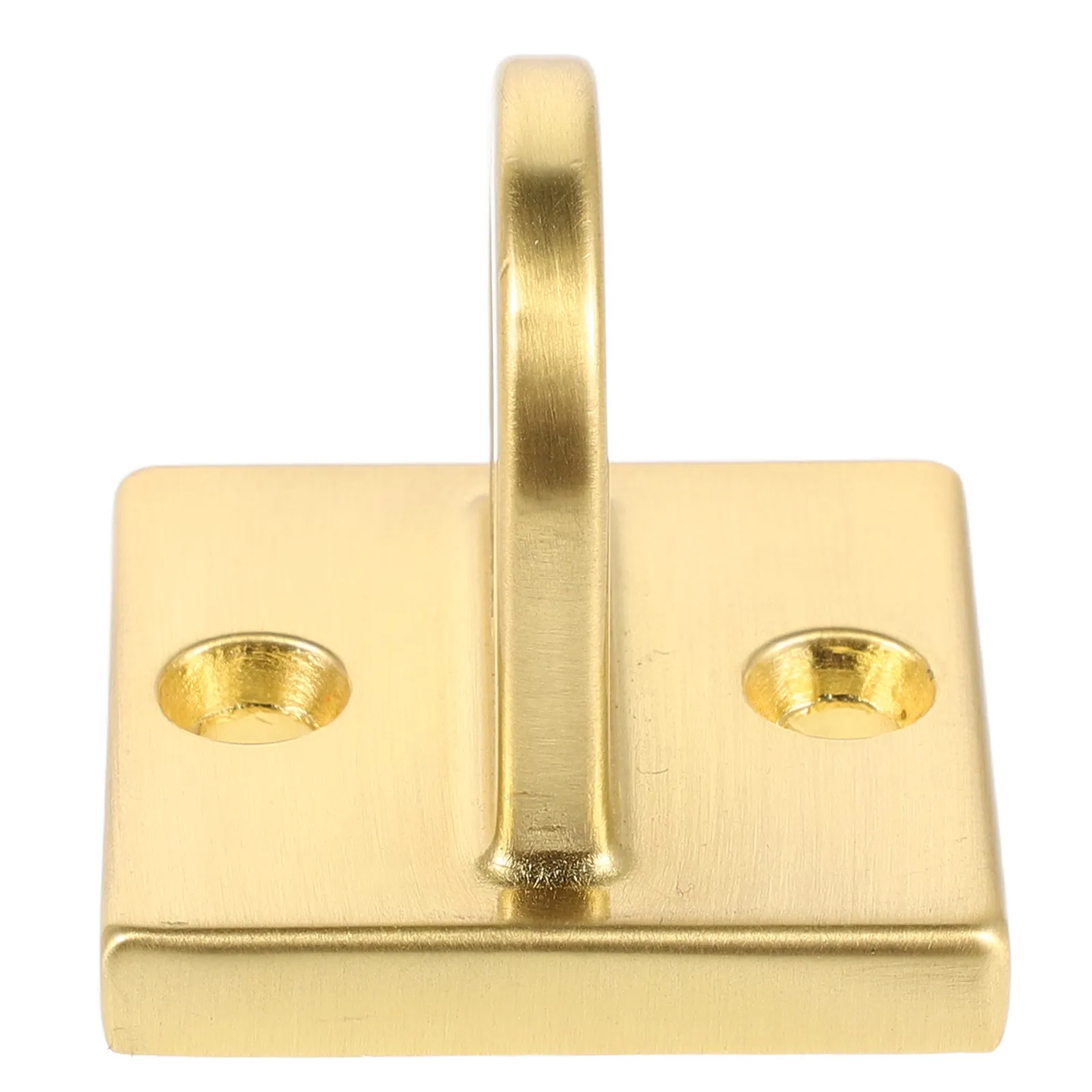 Pad Eye Plate Hook Heavy Duty Wall Mount Metal U Hooks Metal Loop Hooks for Rope Stanchion Crowd Control Barrier System Queue