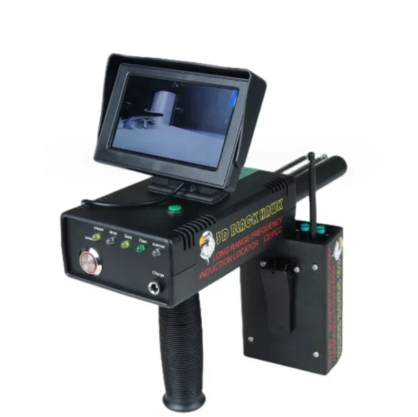 

New 3D remote underground metal gold detector