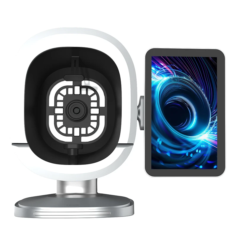 最新AI顔分析機 プロ仕様 美容顔分析 健康美容 フェイステスター 3D肌スキャナー