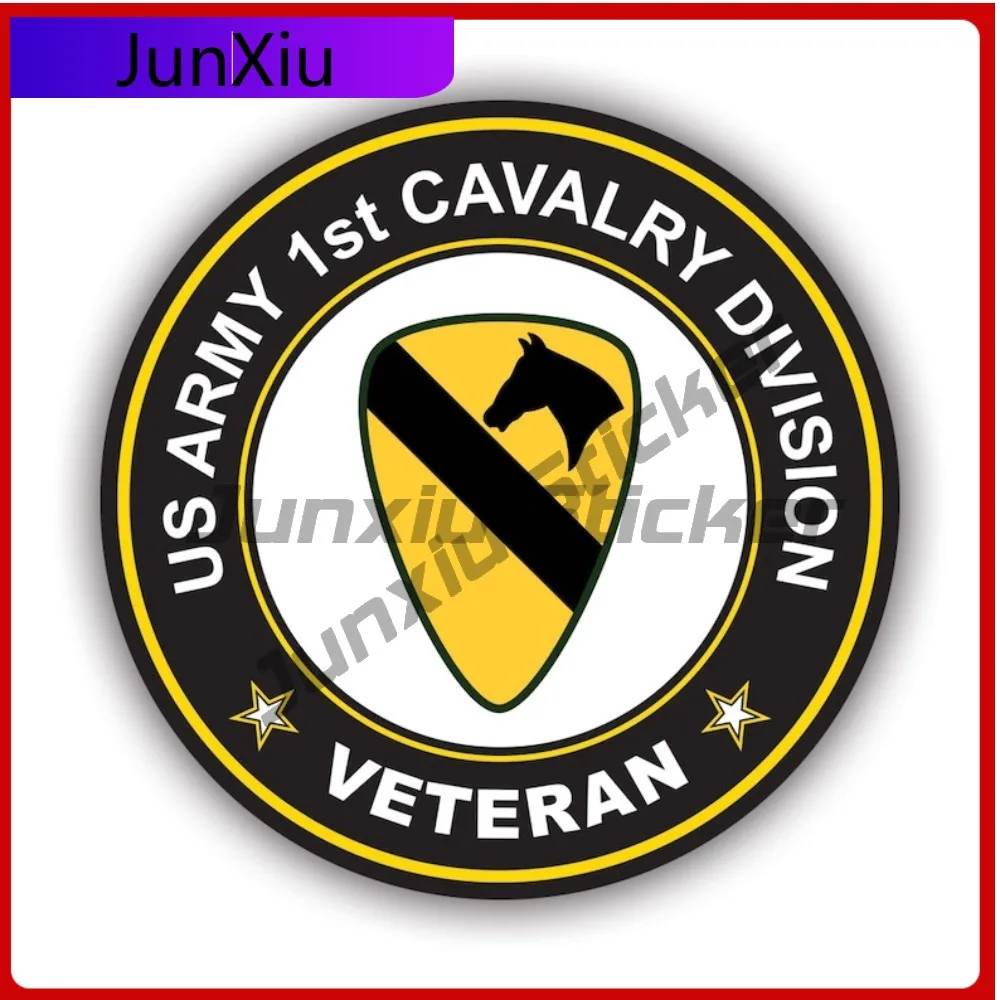 

Creative 1st Cavalry Division Veteran Sticker Decal American Made Uv Protected First Team Fort Hood Texas Tx Vet Veterans