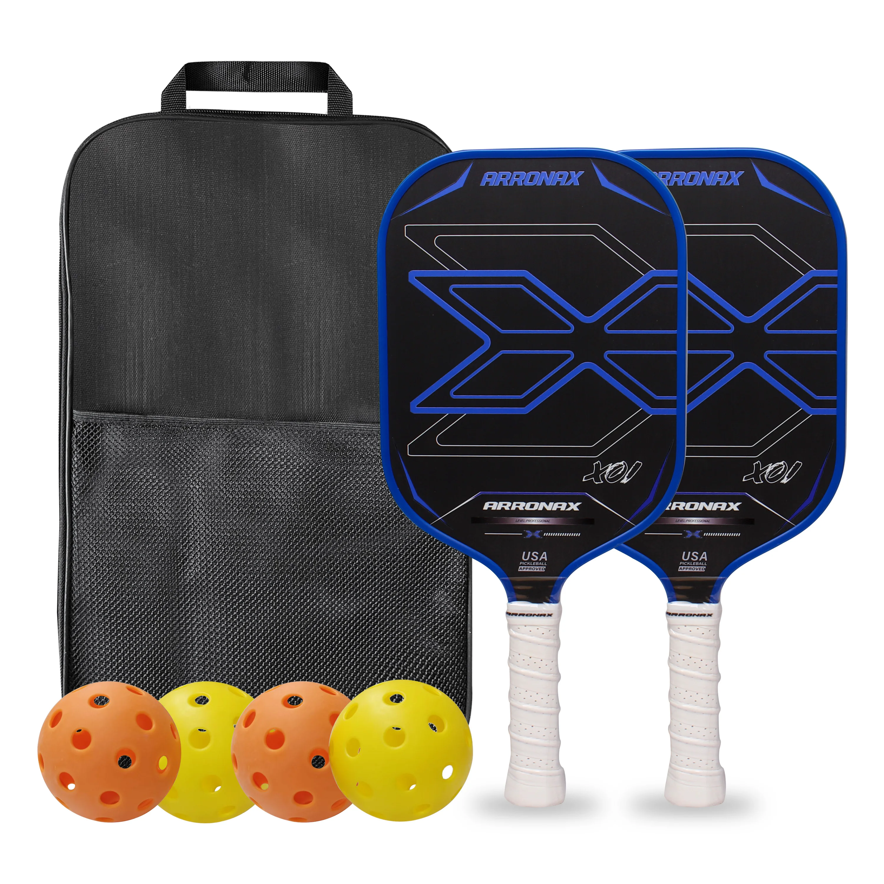 

Arronax New Design Graphite Carbon Fiber Pickleball Paddle With Cushion Comfort Grip