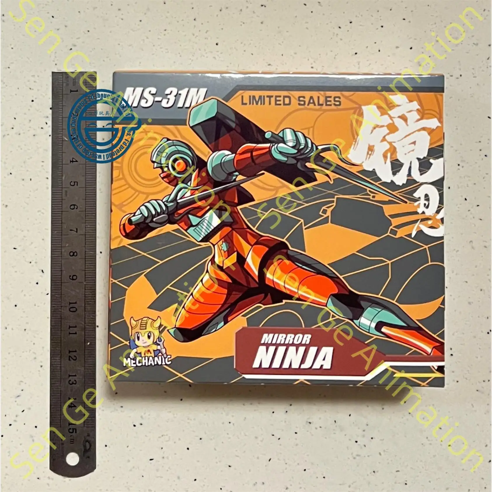 

[24 Hours Shipping] Head Sculpture Doctor Wu & Mechanic Small Proportional Deformation Toy MFT MS31M Mirror Nightin